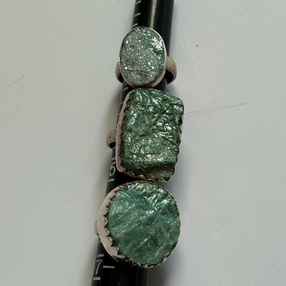 Sterling Druzy Bundle